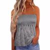 Women's Summer Casual Lace Patchwork Chest Wrapped Top T-Shirts (women’s)