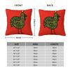 Pillow Case Christmas Humor Polyester Pillow Cover Novelty Cushion Cover Custom DIY Pillowcases For Chair Sofa Home Decoration