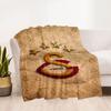 Galatasaray 220 Blanket Durable Comfort Suitable for Bedding Chair Couch Four Seasons Universal Digital Print