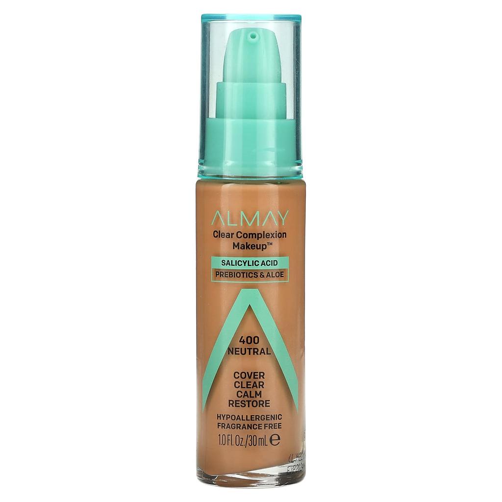 Almay Clear Complexion Makeup, 400 Neutral, 30ml (1fl Oz)