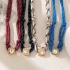 Adjustable Cord Knot Necklace Cubic Zirconia Rope Necklace Gifts Cord Necklace  Casual Outfits