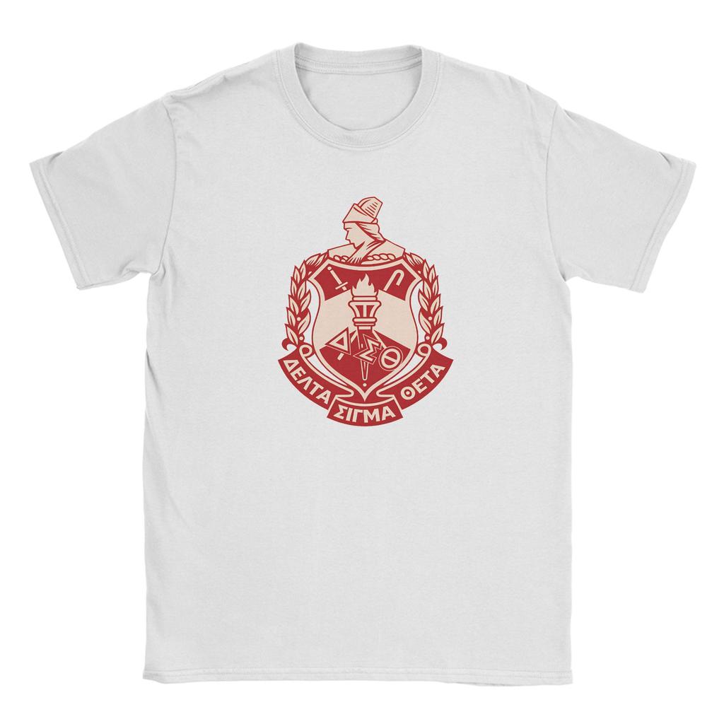Delta Sigma Theta T Shirt Fashion T Shirts Short Sleeve Y2K Casual Tops Summer 100 Cotton Oversized Clothes