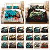 Bedspreads 3D Game Console Printing Children King Size Bed Set Cover Superior Cartoon Comforter Cover Set