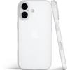 Полупрозрачный белый силиконовый чехол для iPhone Air 17 16 15 14 13 12 11 Pro Max Plus Mini 16E Роскошный Ультратонкий Матовый Мягкий ТПУ Корпус