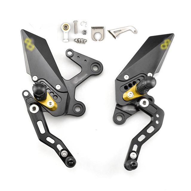 Кавасаки Z400/Ниндзя 400 (17-24) Модифицированный кронштейн подножки с подъемом