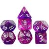 DND Cubes Dice RPG Dice Удивительные цвета, смешивающие фэнтезийный эффект звездного света, уникальные стили ретро-шрифтов для ролл-игральных карточных игр