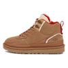 Highland Hi Heritage Chestnut Fiery Red Suede Women Sneakers Tan 1123714-CFRS