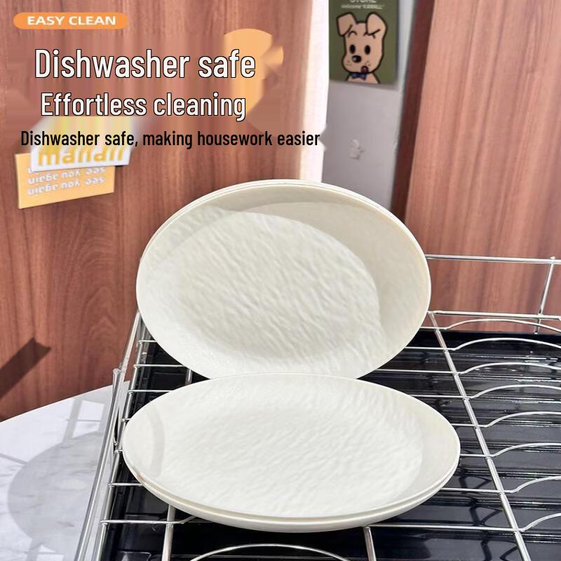 KANGMO Multi-purpose 3-Compartment Plastic Dining Plate