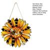 Bee Sunflower Wooden Door Sign Outdoor Wall Garden Front Door Indoor Hanging Welcome Doorplate