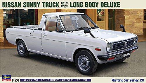 Hasegawa Nissan Sunny Truck GB121 Long Body Deluxe Пластиковая модель HC20 1/24