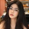 Retro Rimless Glasses Myopia Versatile Vintage Elegant Anti-Blue Light Flat Optical Unisex Ultra Light Stylish Eyeglass Frame