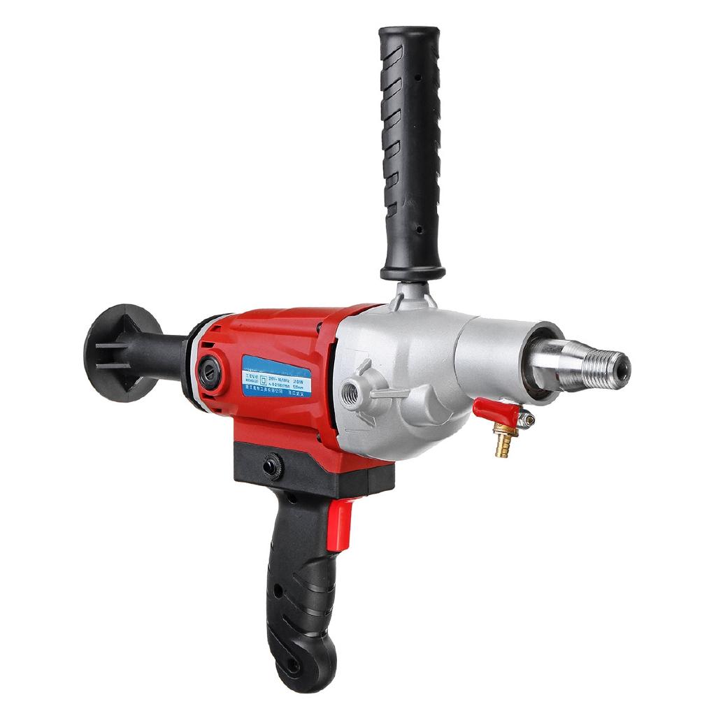2100W Handheld Core Drill Wet Concrete Core Drilling Machine 2100W Electric Core Drill Stepless Speed Concrete Diamond