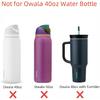 4Pcs Replacement Straw Fit for Owala 24oz 32oz,Reble Drinking Straws with Cleaner Brush Compatible with Owala FreeSip Water Bottle, Cup Accessories