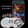 Wireless Bluetooth Controller with joysticks rumble vibration gamepad for Switch/Switch pro Android/pc /PS3-White gray-