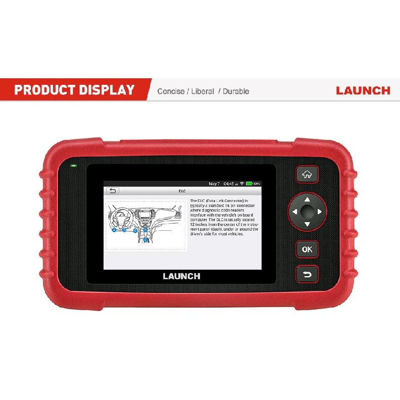 LAUNCH X431 CRP123X Автомобильные OBD2 Диагностические Инструменты OBD2 Сканер Двигатель ABS Подушка Безопасности SRS АКПП Коды Ошибок Бесплатное Обновление Автомобильные Инструменты