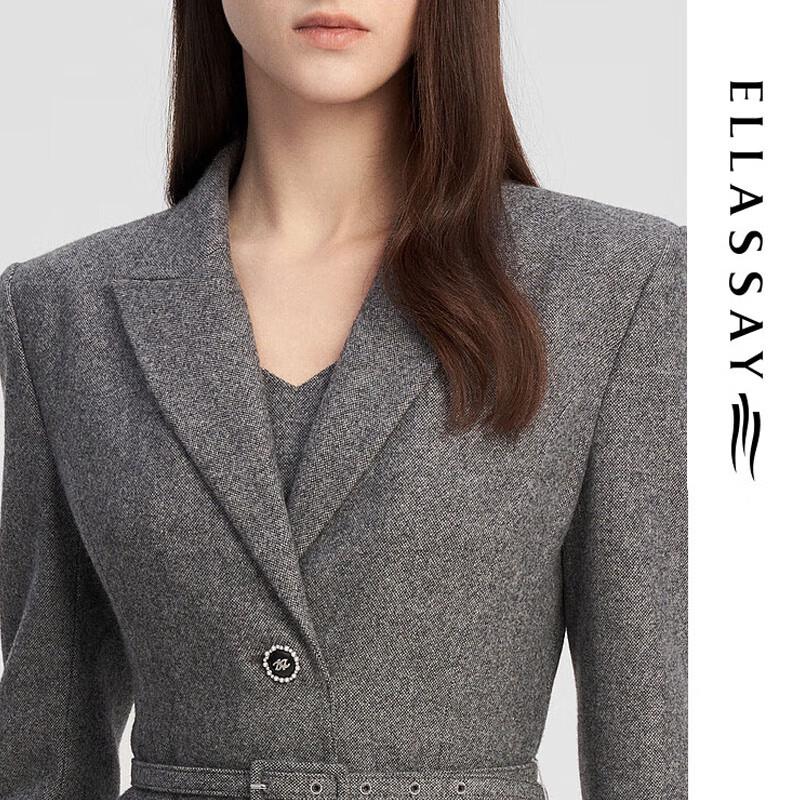 ELLASSAY Женское платье-пиджак из шерсти и кашемира