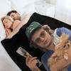 Классика Джо Керри . Плед для кровати клетчатый Винтажный Мягкий клетчатый Теплые пледы