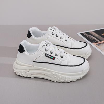 Новые высококачественные женские кроссовки, осенние универсальные дизайнерские туфли на платформе, женская повседневная спортивная обувь для увеличения роста