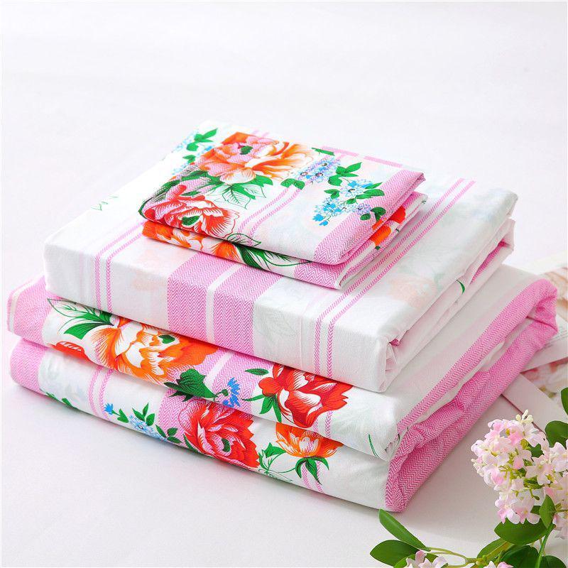 Винтажный комплект постельного белья в шанхайском стиле: пододеяльник и простыня (двойной/односпальный), утолщенный, принт для студенческого общежития, распродажа