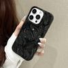 Чехол с 3D-текстурой «Метеоритная роза» для iPhone 16 Pro Max 17 15 14 13 12 11 XS XR X 7 8 Plus, мягкая задняя крышка из ТПУ
