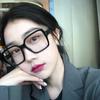 Женские оптические очки для очков, новые простые квадратные очки с толстой оправой, корейская версия, мужские черные очки с защитой от синего цвета
