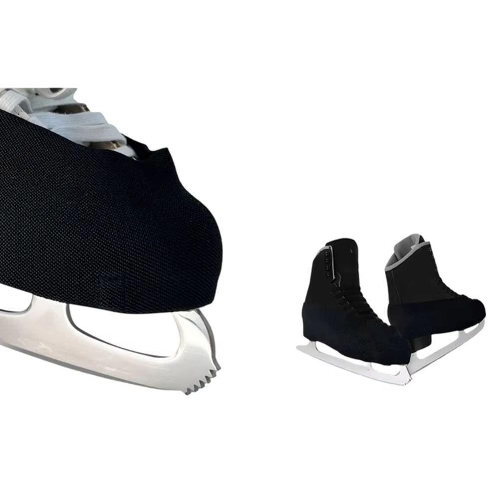 Stretch Fabric Figure Skating Boot Guards Soft Elastic Ice Skate Protective Covers Teens Training