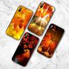 Чехол для телефона Golden Maple Leaves для Huawei G7 G8 P7 P8 P9 P10 P20 P30 Lite Mini Pro P Smart Plus Cove Fundas