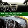 Для Seat Leon Cupra R 1P1 2005-2012 Коврик на панель приборов Накладка на панель приборов Солнцезащитный коврик Антигрязевые украшения