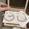 Новый китайский браслет ручной работы «Сладкий лотос и бабочка» с подвесками «Османтус» и «Кот»