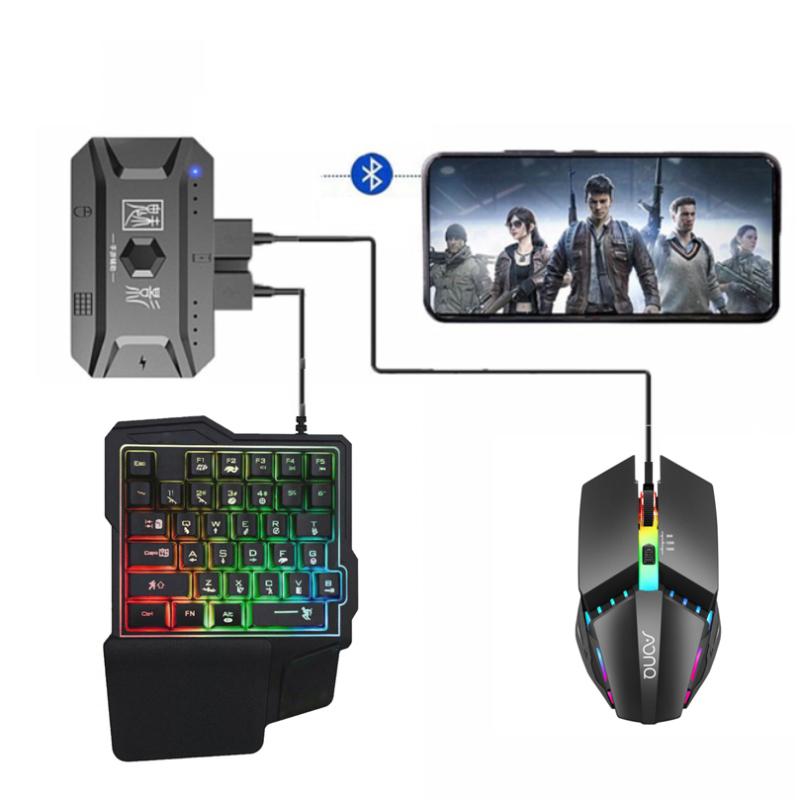 M1pro Mobile Controller Gaming Keyboard Mouse Converter Pubg Mobile Controller Gamepad Bluetooth 5.0
