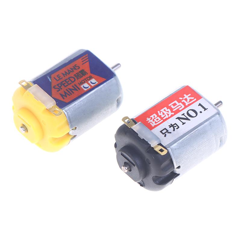 Dc 3-8.4V 45000Rpm Mini 130 Carbon Brush Motor F-130 High Speed Strong Magnetic Micro Motor For Mini 4Wd Racing Car Model Toy