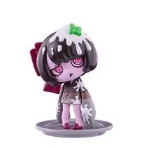 Bandai Вирус Сладкая Девушка Десерт Стайлинг Скрученное Яйцо Темный Стиль Вишневый Пудинг Клубничная Кукла Украшение Коллекция Девочки Подарок Игрушка
