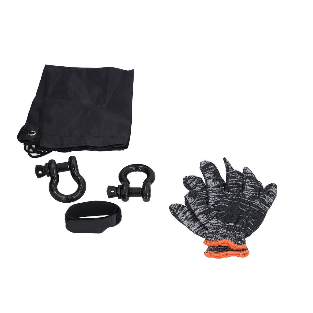 Трос буксировочный Внедорожный Восстановление Полиэстер Тяговый Вытягивающий Ремень 5 метров 5 тонн для Автомобиля Транспортного Средства(оранжевый )