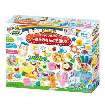 Агацума Рисовая Глина Делай! Мягкий и гладкий, много игры! Рисовое Глиняное Королевство DX (3 года и старше)