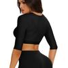 Breast Support Push Up Tops Upper Arm Shapers Compression Half Sleeves Women Arm Shapewear Humpback Posture Corrector Shoulder