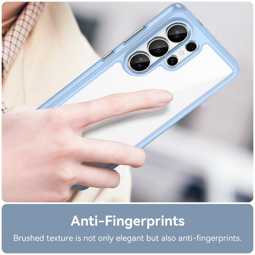 For Samsung Galaxy S26 Ultra Case TPU + Acrylic Protective Clear Phone Cover