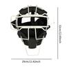 Adult Baseball Catcher Headgear with Shock Absorbing Face Protector