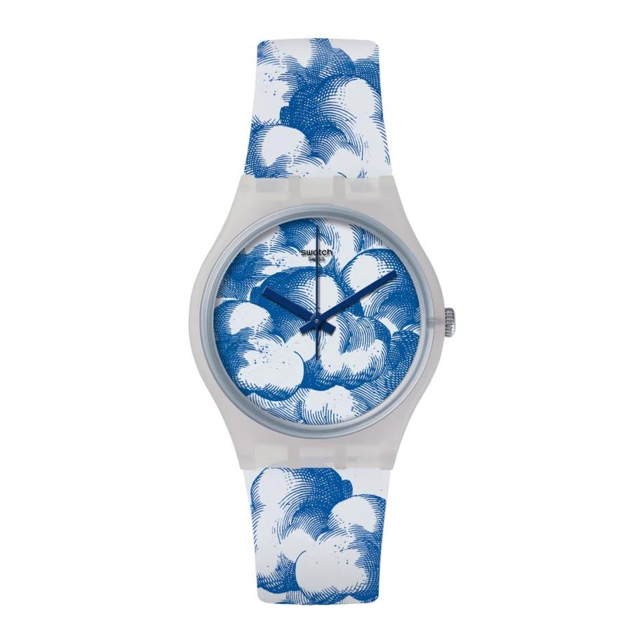 Swatch Унисекс 34 мм Синие Часы GE263 GE263