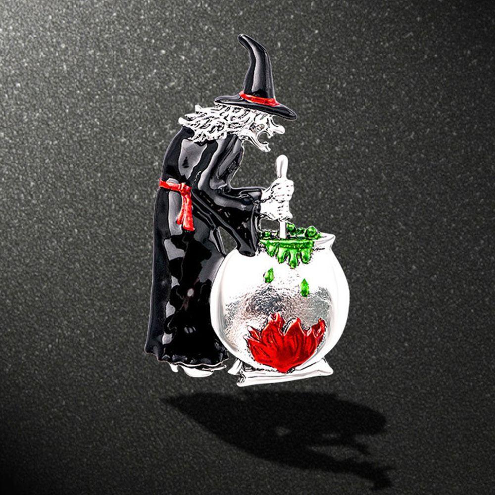 Цинковый Сплав Хэллоуин Брошь Призрак Тыквенный Фонарь Брошь Крутая Девочки