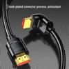 SAMZHE 4K 90-Degree HDMI 2.0 Cable