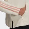 Adidas Толстовка с 3 полосками Essentials, толстовка с капюшоном, женские топы, белые H10238