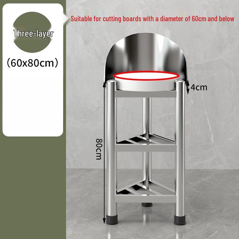 LETSFIND 304 Stainless Steel Cutting Board Rack