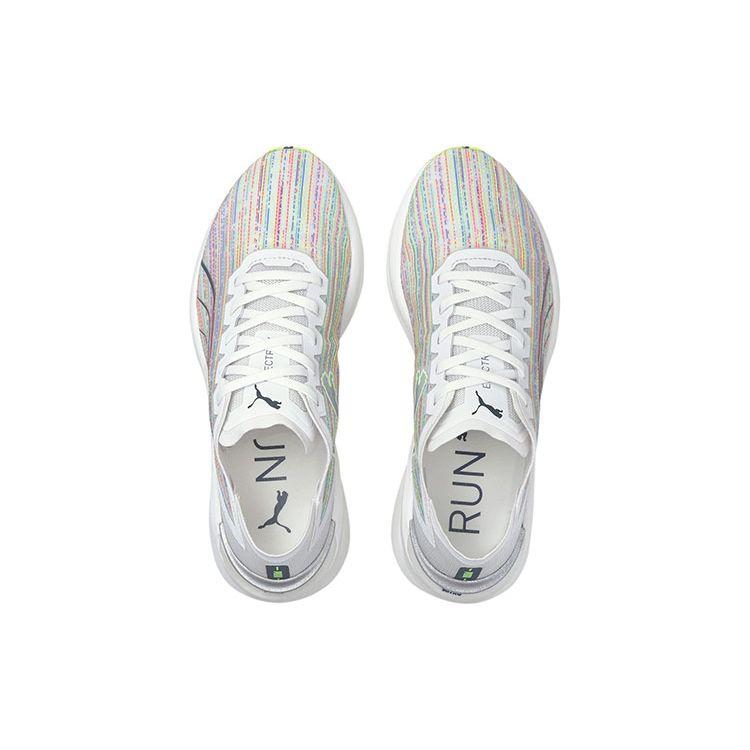 Puma Electrify Nitro 1 Spectra Удобная амортизация Нескользящие Износостойкие Низкие Повседневные Кроссовки для бега Женские кроссовки 195416-01