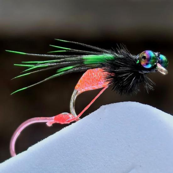 1/5Pcs 0.4/0.5/0.6CM Fly Fishing Lure with Sharp Hook Realistic Bionic Flying Bait Freshwater Saltwater Bass Trout Fishing Accessories