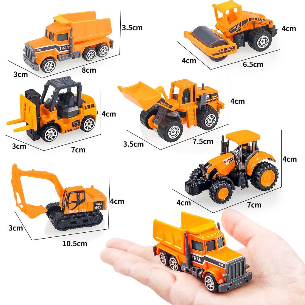 Construction Vehicle Toy Car Toy Excavator YongnKids Mini Car Bulldozer Working Car Toy Construction Vehicle Toy Construction Site Toy Construction