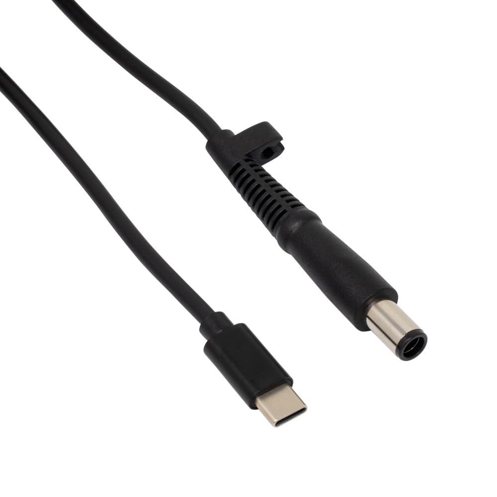 INEX USB-C To DC Power Conversion Cable PD65W Compatible for HP 1.5m CDC-7450H-15