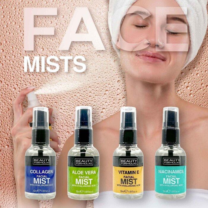 Beauty Formulas Витамин Е Спрей для лица с гиалуроновой кислотой