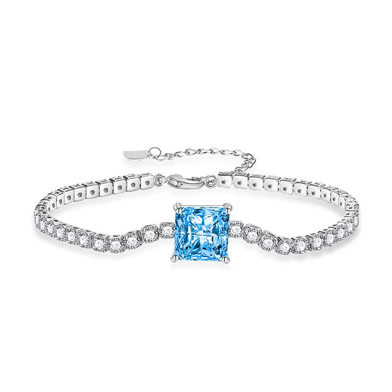 Sace Gems Classic Copper Alloy Zircon Bracelet Ladies Jewelry Wedding Promise Party Gift