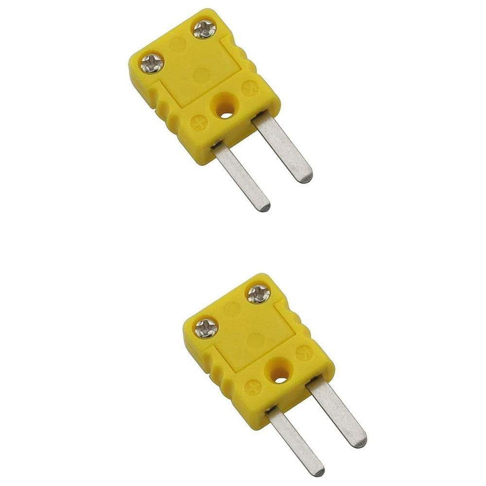 2 шт. -200-1300 ℃ Адаптерные вилки для термопарных пластиковых проводных соединителей Датчик термопары