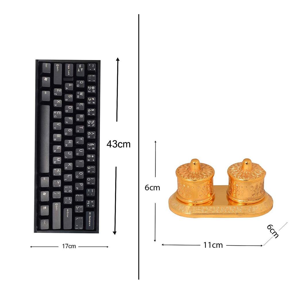 Золотой металлический держатель для кумкума/коробочка для кумкума для подарков, пуджи, тали, мандира, дома, храма, для подарков (Королевская шкатулка для кумкума)